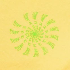 Surf Is Dead SPIRAL TEE -NIke Shop Surf Is Dead SPIRAL TEE CITRUS S SD20P2 04 4