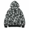 Thisisneverthat JACQUARD FLOWER HOODIE