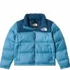 The North Face WOMEN'S 1996 RETRO NUPTSE JACKET -NIke Shop TheNorthFace1996RETRONUPTSEJACKETSTORMBLUEMONTEREYBLUEYELLOWMNF0A3XEO9NQ 1