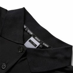 Whim Golf MICRO MESH TOUR GOLF SHIRT -NIke Shop WHIMGOLFMICROMESHTOURGOLFSHIRTBLACKTINSWG SS22 12 3