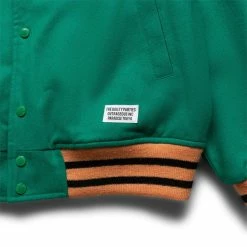 Wacko Maria VARSITY JACKET -C- -NIke Shop WackoMariaVARSITYJACKET C GREENM22SS WMO BL10 6