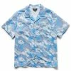 A.P.C. LLOYD SHORT SLEEVE SHIRT -NIke Shop a.p.c.CHEMISETTELLOYDBLUEMCOEXD H12495 1