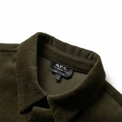 A.P.C. JOE OVERSHIRT -NIke Shop a.p.c.SURCHEMISEJOEMILITARYKHAKISCOESP H02486 4