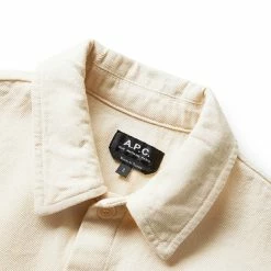 A.P.C. SURCHEMISE VICTORIO BUTTON UP 10 A.P.C. SURCHEMISE VICTORIO BUTTON UP -NIke Shop a.p.c.SURCHEMISEVICTORIOECRUSCOEUG H02809 4