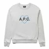 A.P.C. JULES SWEATSHIRT -NIke Shop a.p.c.SWEATJULESHEATHERGREYSCOEIP M27770 1