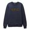 A.P.C. VPC SWEATSHIRT -NIke Shop a.p.c.SWEATVPCBICOLOREHMARINEKAKISCOFAX H27803 1