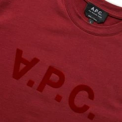 A.P.C. VPC COLOR H T-SHIRT -NIke Shop a.p.c.T SHIRTVPCCOLORHBURGUNDYSCOBQX H26943 3