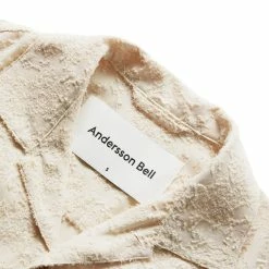 Andersson Bell BALI SHEER OPEN COLLAR SHIRT -NIke Shop anderssonbellBALISHEEROPENCOLLARSHIRTECRUSATB843M 4