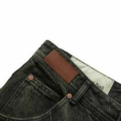 Andersson Bell BRICK CURVE PANEL WIDE JEANS -NIke Shop anderssonbellBRICKCURVEPANELWIDEJEANSD.GREEN31APA609M 5