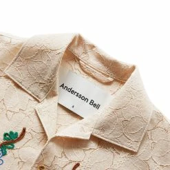 Andersson Bell FLOWER MUSHROOM EMBROIDERY OPEN COLLAR SHIRT 13 Andersson Bell FLOWER MUSHROOM EMBROIDERY OPEN COLLAR SHIRT -NIke Shop anderssonbellFLOWERMUSHROOMEMBROIDERYOPENCOLLARSHIRTECRUSATB846M 5
