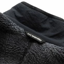 And Wander CHECK BOA JACKET -NIke Shop andwanderCHECKBOAJACKETBLACKXL5742281346 6