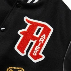 Aries VARSITY JACKET -NIke Shop ariesVARSITYJACKETBLACKMFTAR70200 3