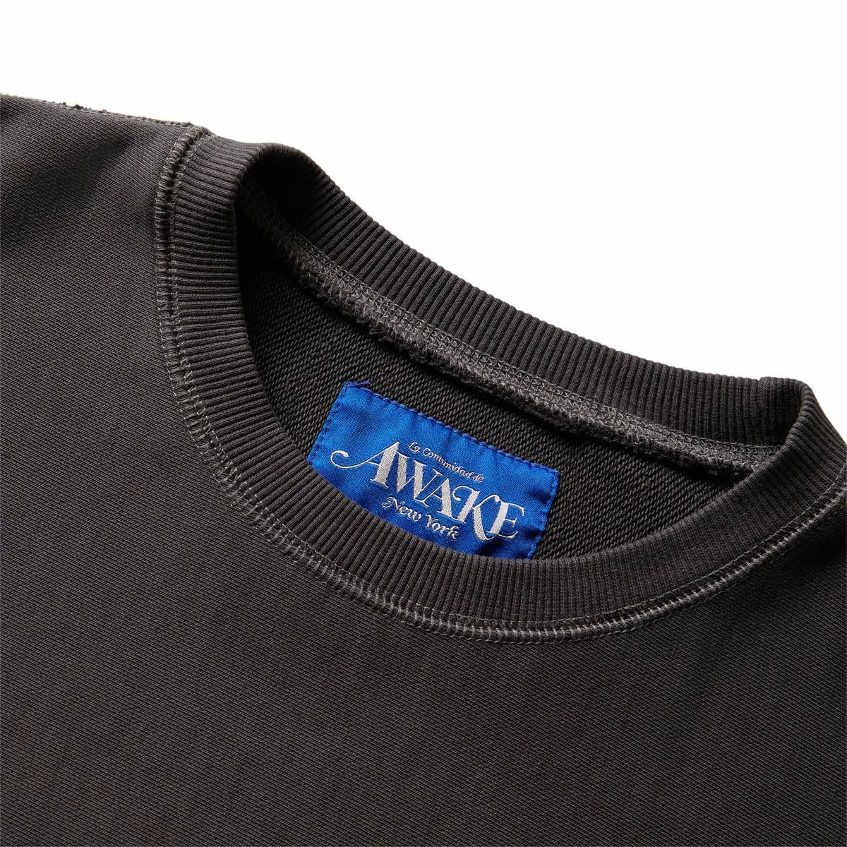 Awake NY PIGMENT DYED EMBROIDERED CREWNECK SWEATSHIRT 6 Awake NY PIGMENT DYED EMBROIDERED CREWNECK SWEATSHIRT - Image 4