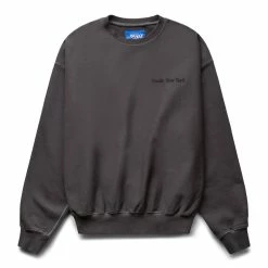 Awake NY PIGMENT DYED EMBROIDERED CREWNECK SWEATSHIRT
