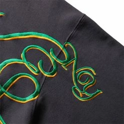 Awake NY SCRIPT OVERSIZED EMBROIDERED HOODIE -NIke Shop awakenySCRIPTOVERSIZEDEMBROIDEREDHOODIECHARCOALSAWK FW22 HD001 4