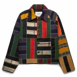 Bode 5-BAR QUILT JACKET