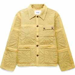 Bode BOTANIC SHADOW QUILT JACKET