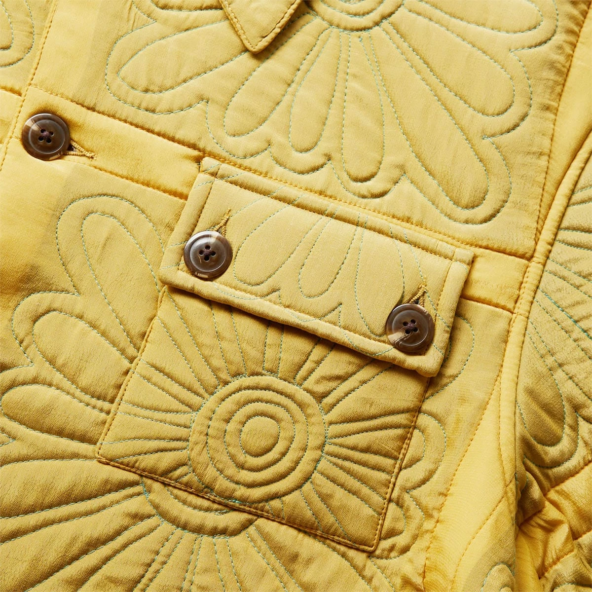 Bode BOTANIC SHADOW QUILT JACKET 6 Bode BOTANIC SHADOW QUILT JACKET - Image 4