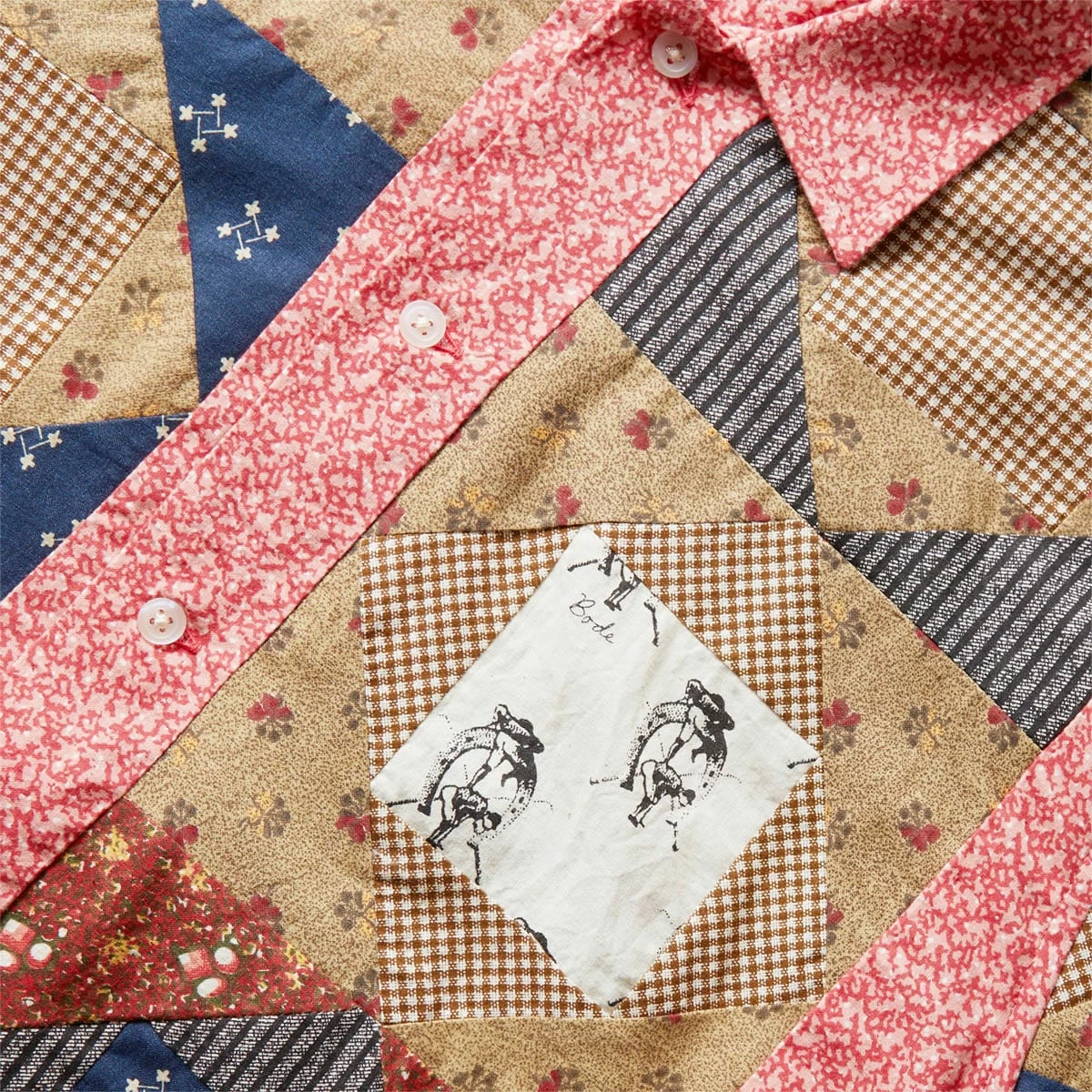 Bode CALICO THIS AND THAT PATCHWORK LONG SLEEVE 7 Bode CALICO THIS AND THAT PATCHWORK LONG SLEEVE - Image 5