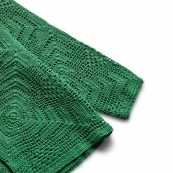 Bode CROCHET OVERSHIRT -NIke Shop bodeCROCHETOVERSHIRTGOOSEBERRYSMMRF22KT030 3