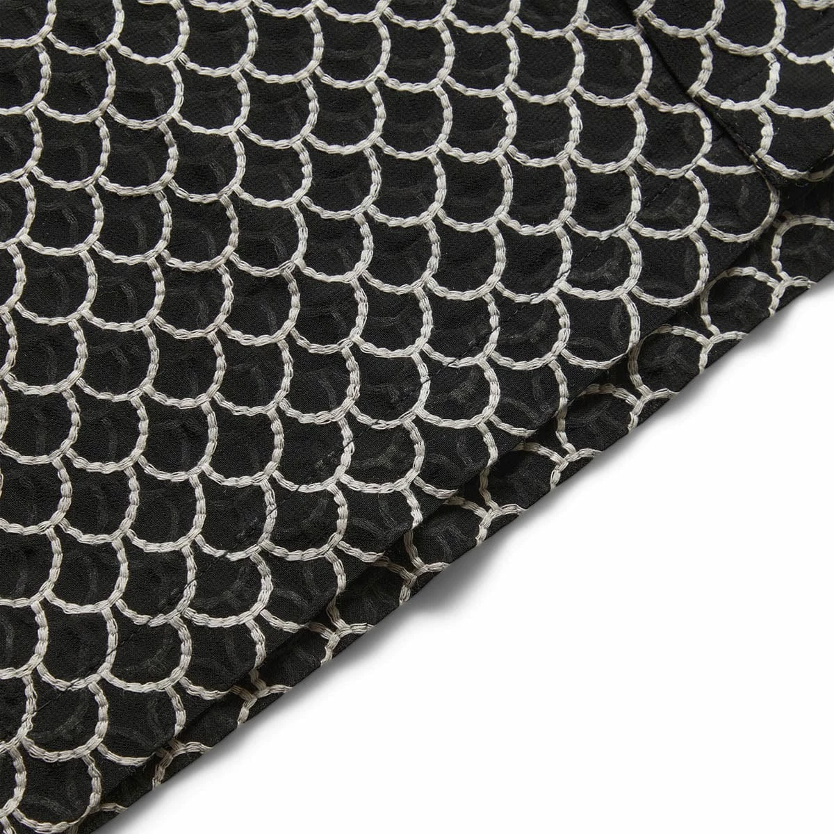 Bode EMBROIDERED SHEER SIREN S/S SHIRT 6 Bode EMBROIDERED SHEER SIREN S/S SHIRT - Image 4