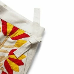 Bode FOLIAGE APPLIQUE TROUSERS -NIke Shop bodeFOLIAGEAPPLIQUETROUSERGOOSEBERRY30MRF22BT004 4