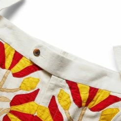 Bode FOLIAGE APPLIQUE TROUSERS -NIke Shop bodeFOLIAGEAPPLIQUETROUSERGOOSEBERRY30MRF22BT004 5