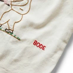 Bode HOUNDY LS SHIRT -NIke Shop bodeHOUNDYLSSHIRTWHITEMLMRSH000068 4