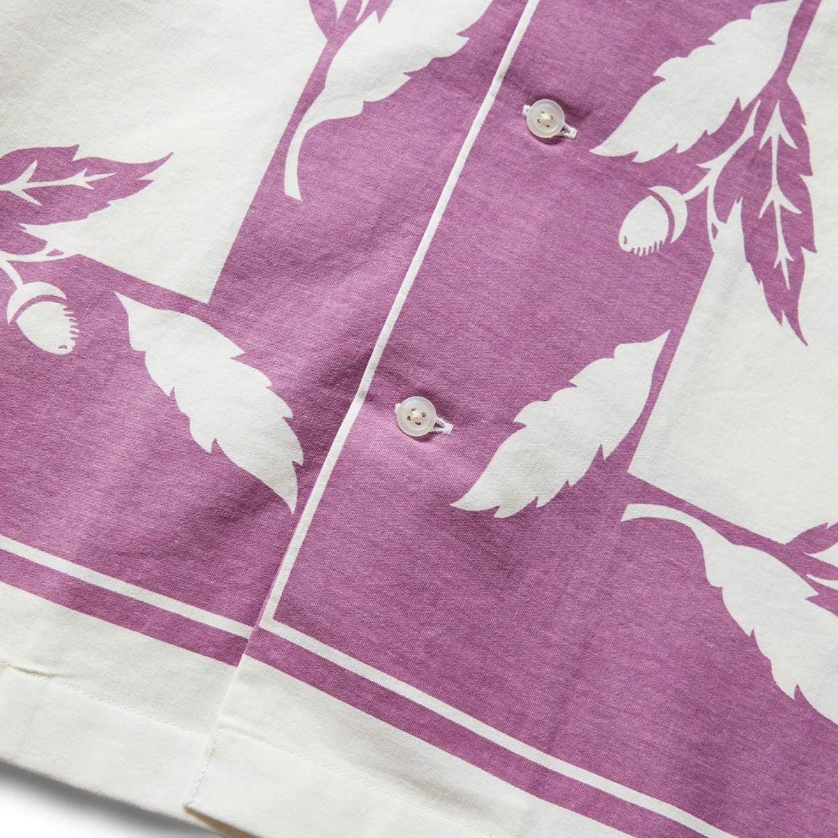 Bode INVERSE ACORN SHORT SLEEVE SHIRT 6 Bode INVERSE ACORN SHORT SLEEVE SHIRT - Image 4