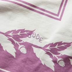 Bode INVERSE ACORN SHORT SLEEVE SHIRT 11 Bode INVERSE ACORN SHORT SLEEVE SHIRT -NIke Shop bodeINVERSEACORNSSSHIRTPURPLEWHITESMMRF22SH030 5