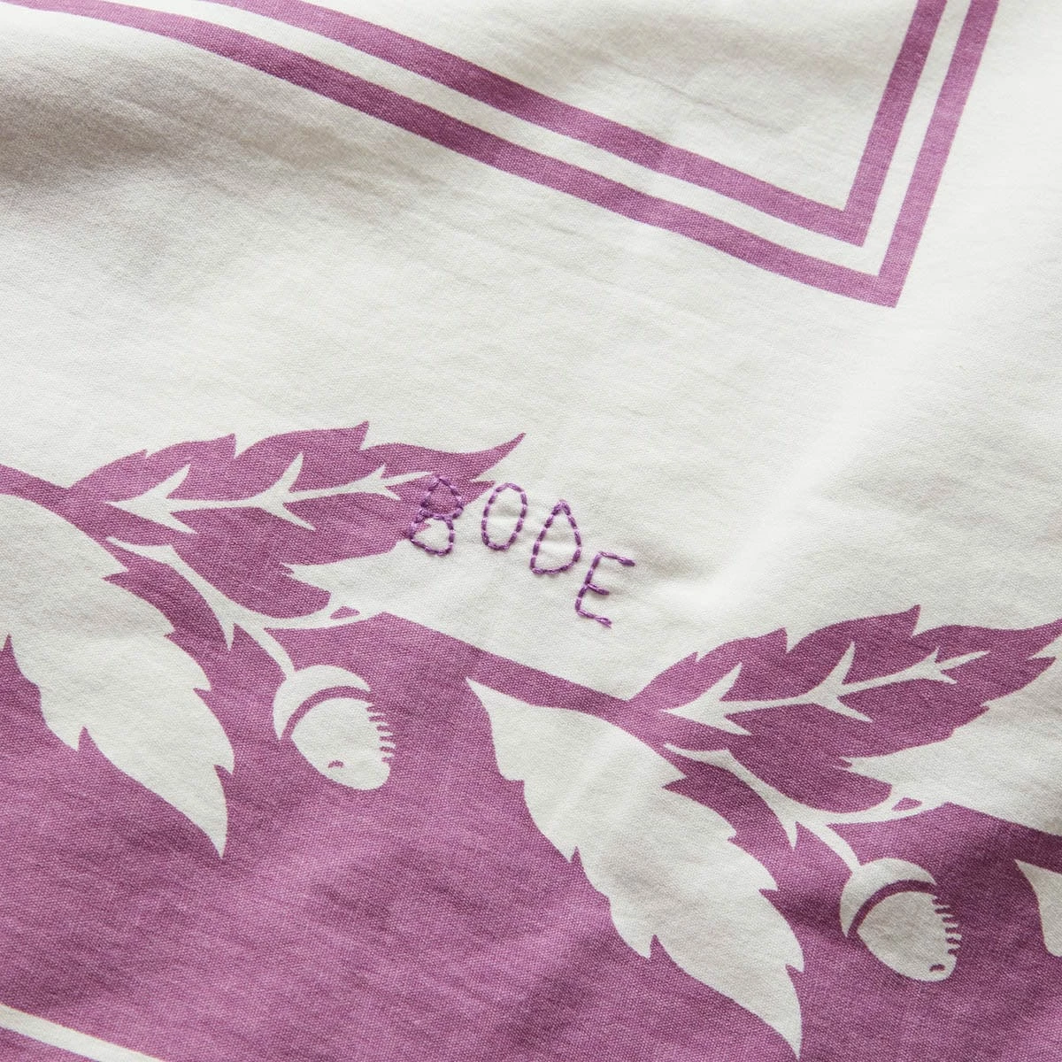 Bode INVERSE ACORN SHORT SLEEVE SHIRT 7 Bode INVERSE ACORN SHORT SLEEVE SHIRT - Image 5