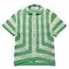 Bode LIME CROCHET SHIRT -NIke Shop bodeLIMECROCHETSHIRTGREENCREAMMLMRSH000039 1