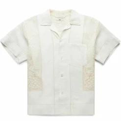 Bode LINEN CUTWORK SHIRT