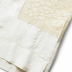 Bode LINEN CUTWORK SHIRT 8 Bode LINEN CUTWORK SHIRT -NIke Shop bodeLINENCUTWORKSSECRUSMMRSH000156 3