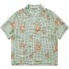 Bode MINT GRID SS SHIRT -NIke Shop bodeMINTGRIDSSSHIRTMINTMULTIMLMRSH000051 1