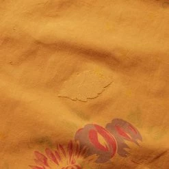 Bode OVERDYED TABLECLOTH S/S SHIRT -NIke Shop bodeOVERDYEDTABLECLOTHSSSHIRTTOBACCOMLMRSH000154 5