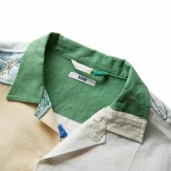 Bode PATCHWORK NAPKIN LONGSLEEVE SHIRT -NIke Shop bodePATCHWORKNAPKINLSSHIRTMULTIMLMRSH000159 4