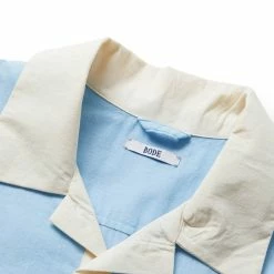 Bode POETRY TEAM SS SHIRT -NIke Shop bodePOETRYTEAMSSSHIRTBLUECREAMMLMRSH000130 3