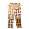 Bode PONY CALICO QUILT TROUSERS -NIke Shop bodePONYCALICOQUILTTROUSERSBROWNMULTI32MRBT000031 1