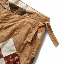 Bode PONY CALICO QUILT TROUSERS -NIke Shop bodePONYCALICOQUILTTROUSERSBROWNMULTI32MRBT000031 5