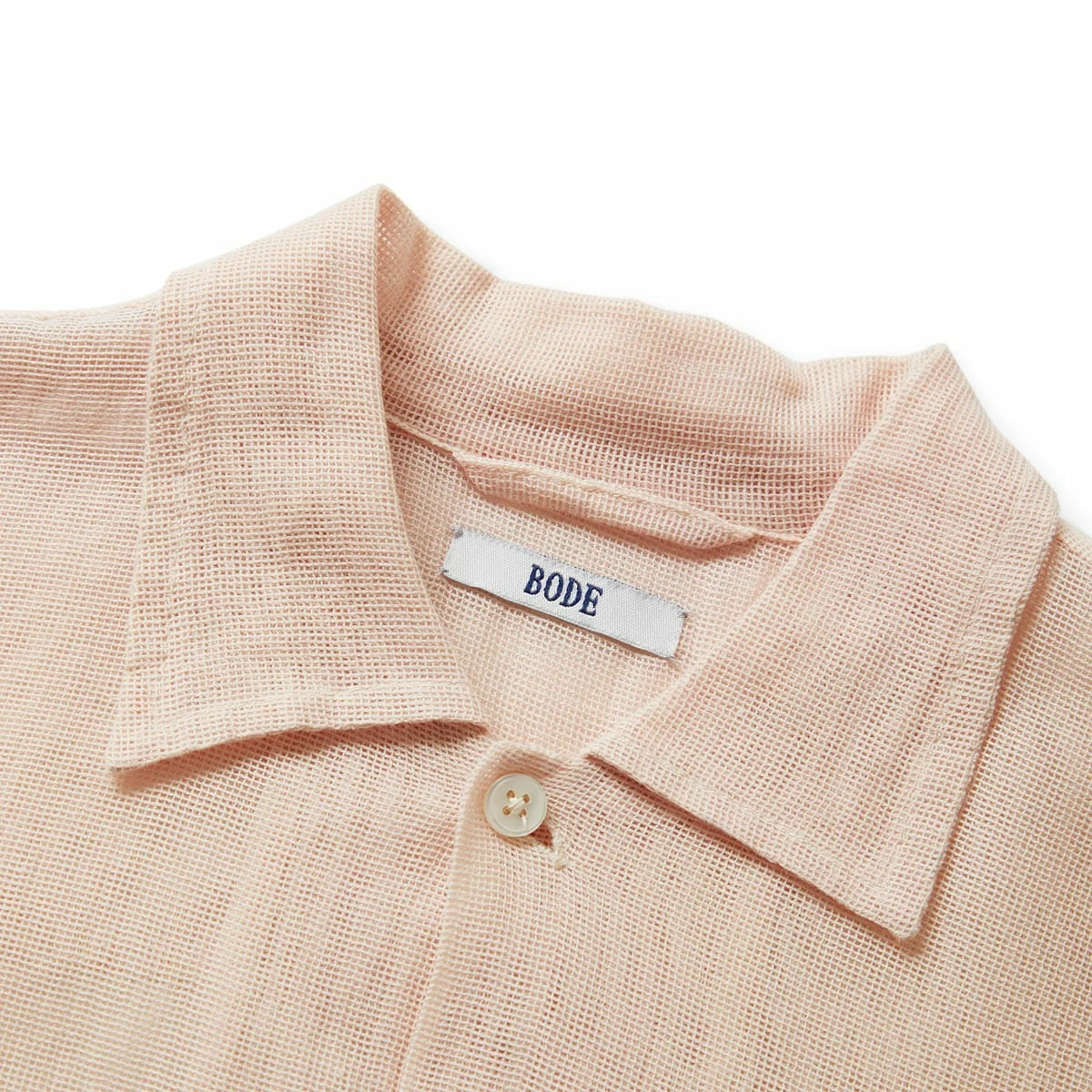 Bode SEQUINED FLORAL NET SS SHIRT 6 Bode SEQUINED FLORAL NET SS SHIRT - Image 4