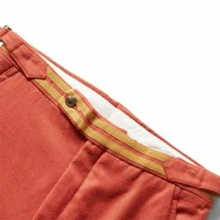 Bode SOCIETY CLUB TROUSER -NIke Shop bodeSOCIETYCLUBTROUSERREDGOLD30MRF22BT032 5