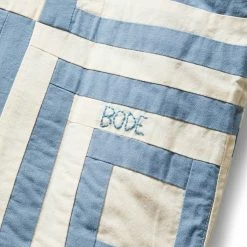 Bode WHITE HOUSE STEPS QUILT JACKET 10 Bode WHITE HOUSE STEPS QUILT JACKET -NIke Shop bodeWHITEHOUSESTEPSQUILTJACKETBLUECREAMMLMRF22OW016 4