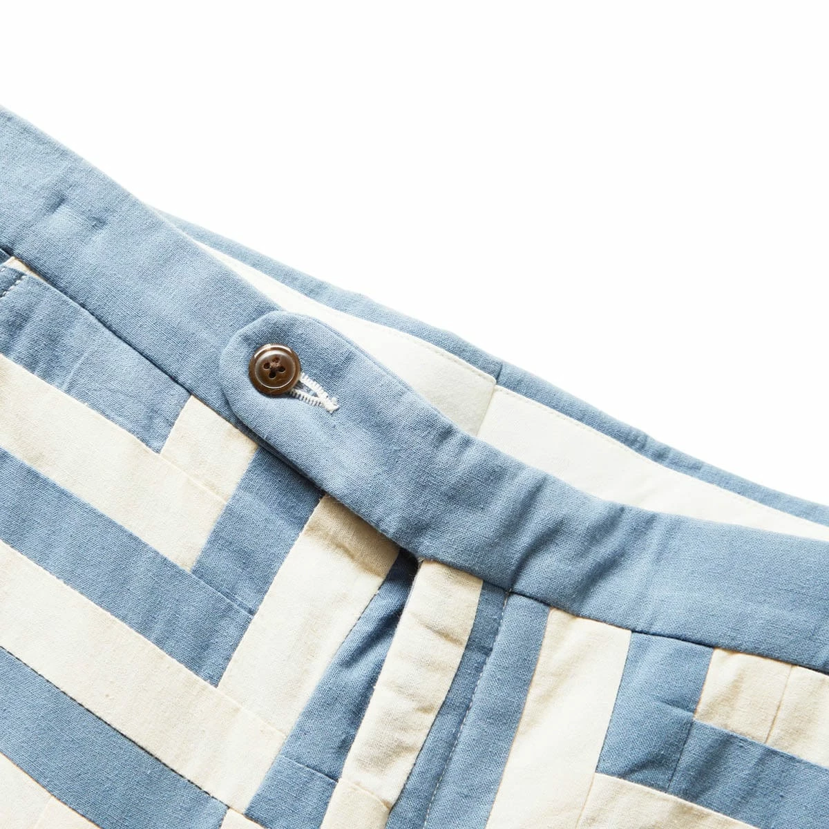 Bode WHITE HOUSE STEPS QUILT TROUSER 5 Bode WHITE HOUSE STEPS QUILT TROUSER - Image 3