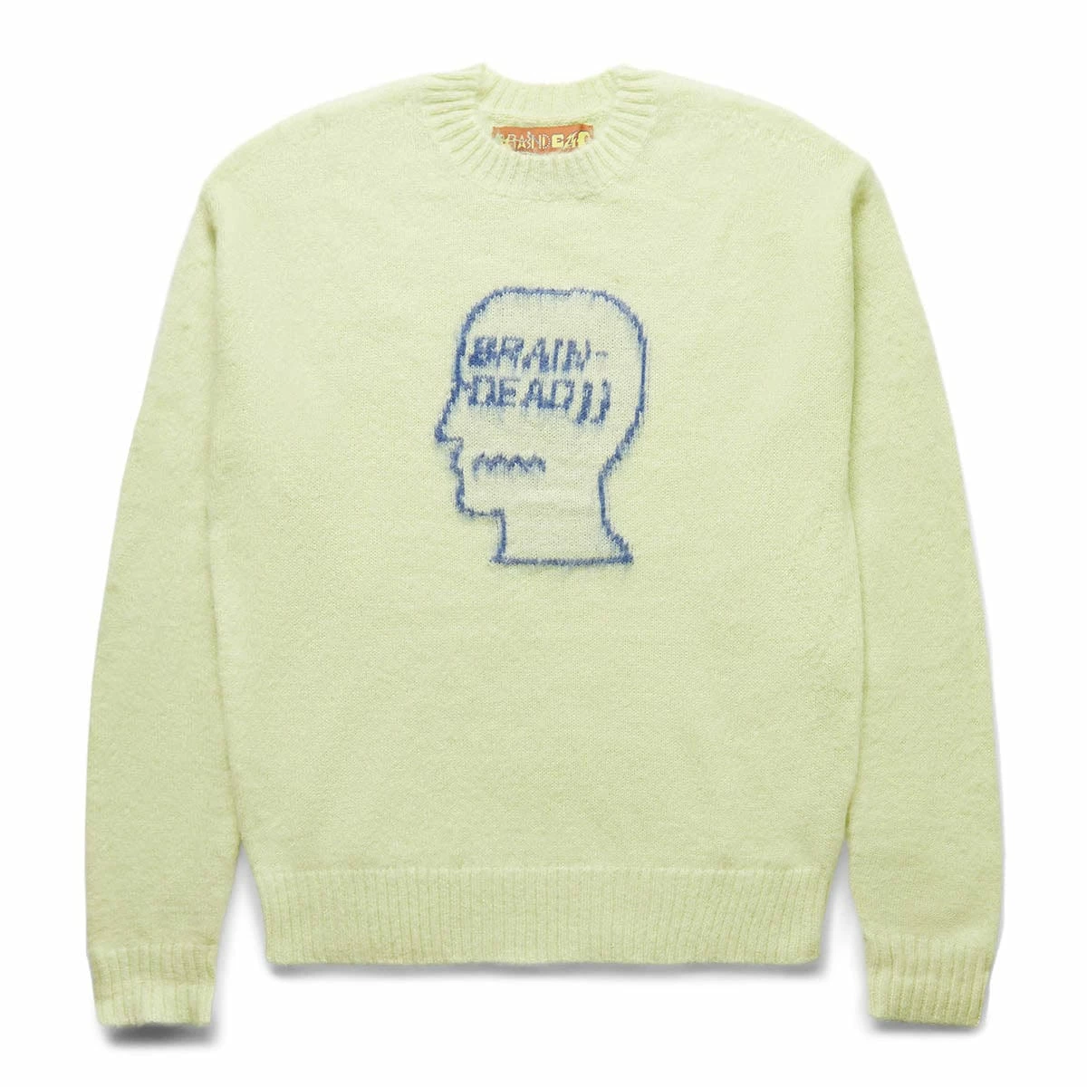 Brain Dead LOGOHEAD PILE CREWNECK SWEATER 3 Brain Dead LOGOHEAD PILE CREWNECK SWEATER