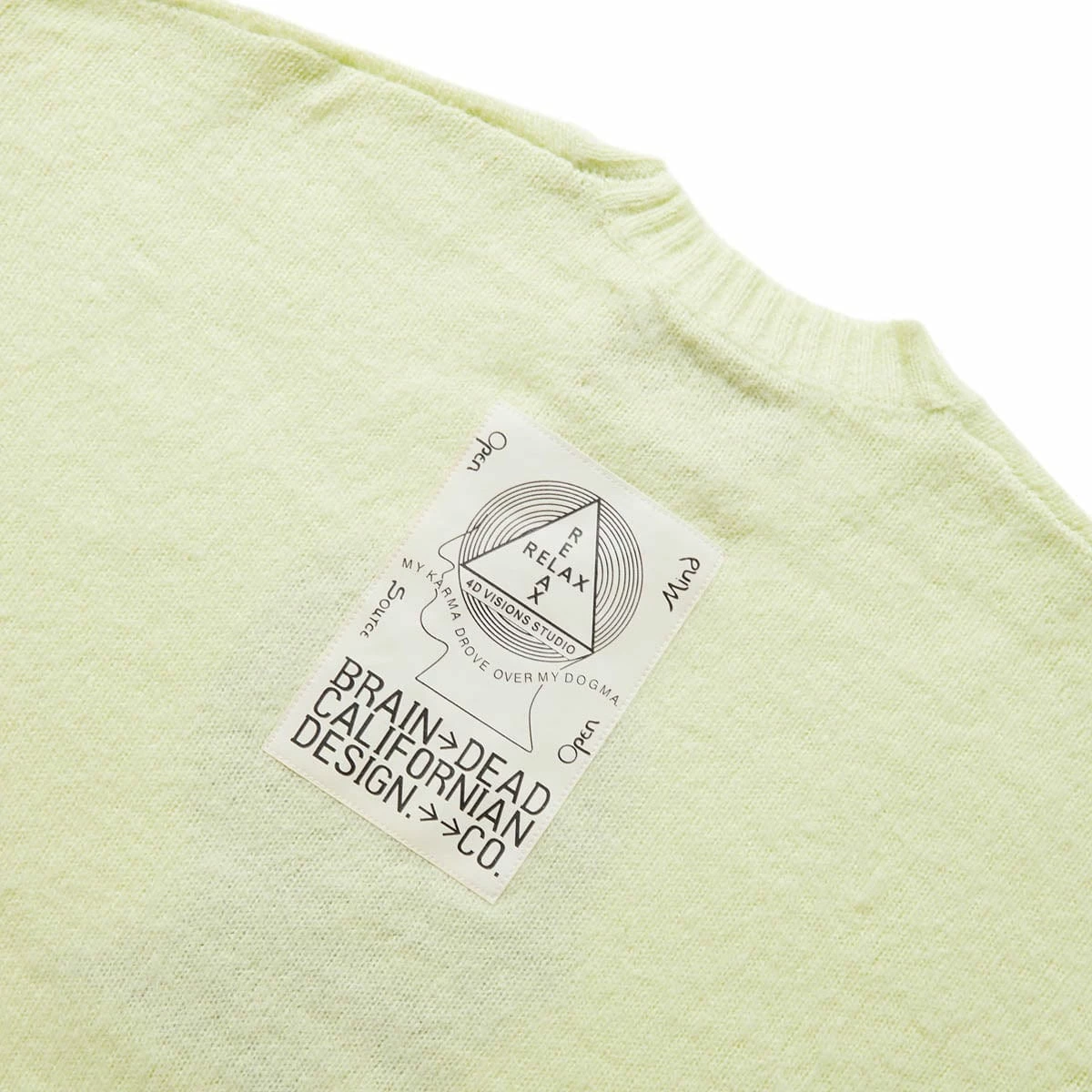 Brain Dead LOGOHEAD PILE CREWNECK SWEATER 8 Brain Dead LOGOHEAD PILE CREWNECK SWEATER - Image 6