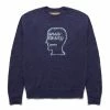 Brain Dead LOGOHEAD PILE CREWNECK SWEATER -NIke Shop braindeadLOGOHEADPILECREWNECKSWEATERNAVYSBDW22O12002639NY01 1