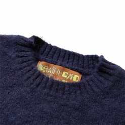 Brain Dead LOGOHEAD PILE CREWNECK SWEATER -NIke Shop braindeadLOGOHEADPILECREWNECKSWEATERNAVYSBDW22O12002639NY01 4