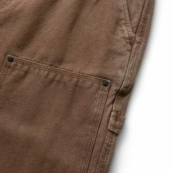 Brain Dead MEN'S DOUBLE KNEE UTILITY PANT -NIke Shop braindeadMENSDOUBLEKNEEUTILITYPANTBROWN28BDW22B12002197BR01 4