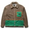 Brain Dead SHERPA ZIP JACKET -NIke Shop braindeadMESHERPAZIPJACKETNUTMEGSBDW22O09002599BR08 1